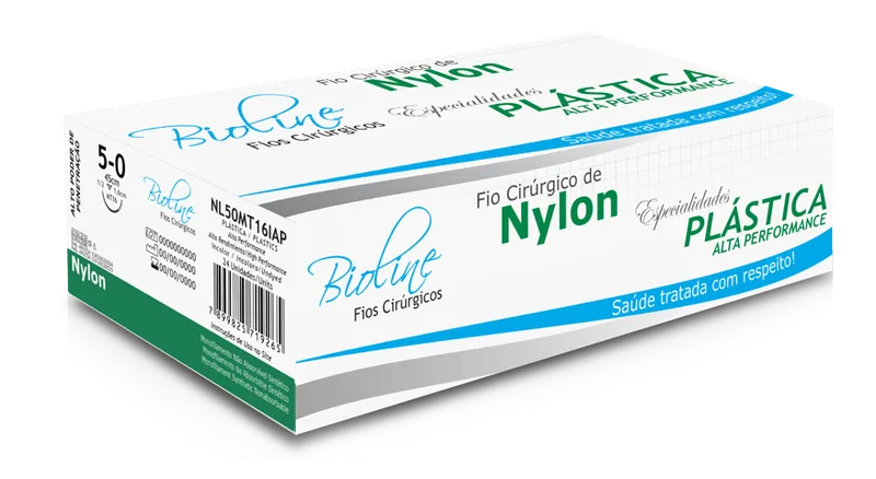 NYLON 5-0 AG1/2 COR1,6-45CM