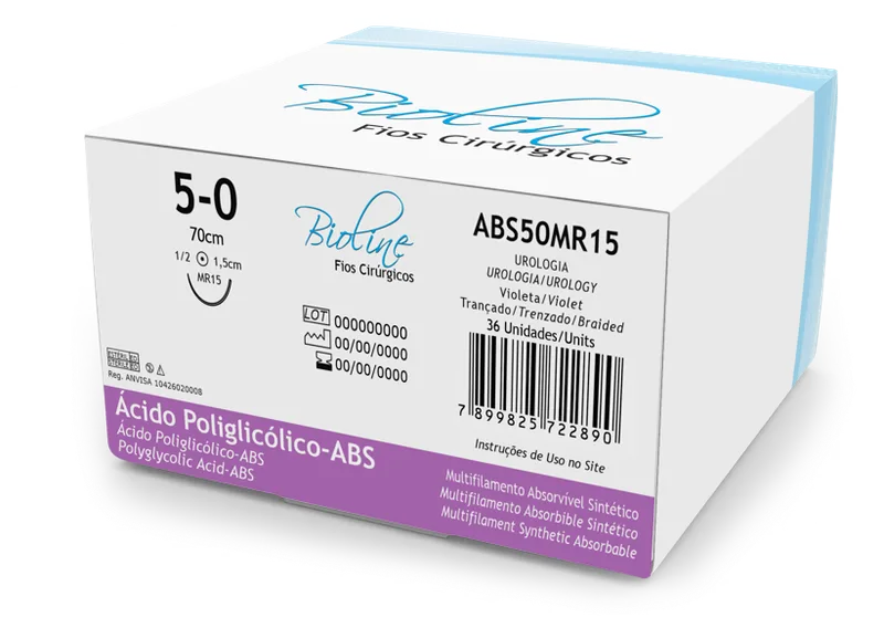 ABS PGA 5-0 AG1/2 CIL1,5-70CM