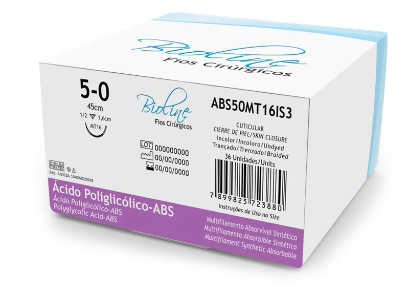 ABS PGA 5-0 AG1/2 COR1,6-45CM