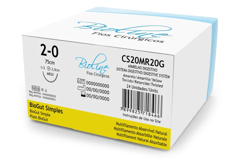 BIOGUT S 2-0 1/2 R 2,0-75CM