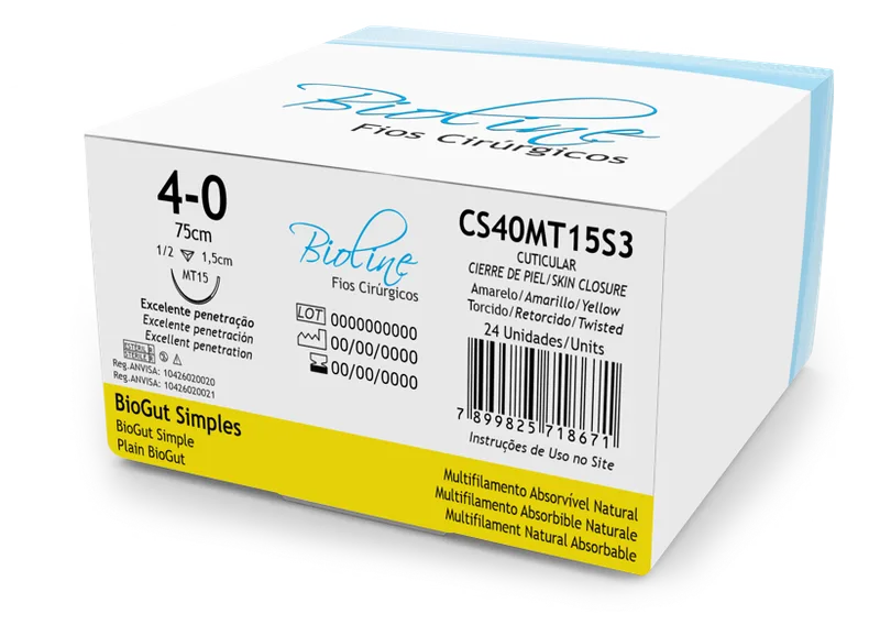 BIOGUT S 4-0 1/2 T 1,5-75CMS3