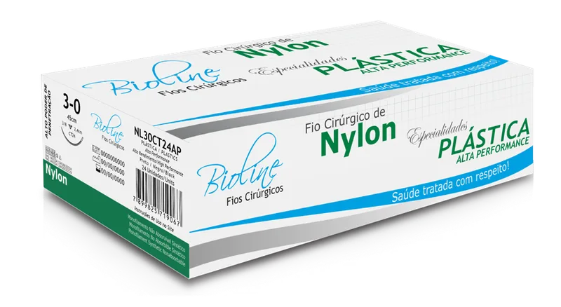 NYLON 3-0 AG3/8 COR2,4-45CM