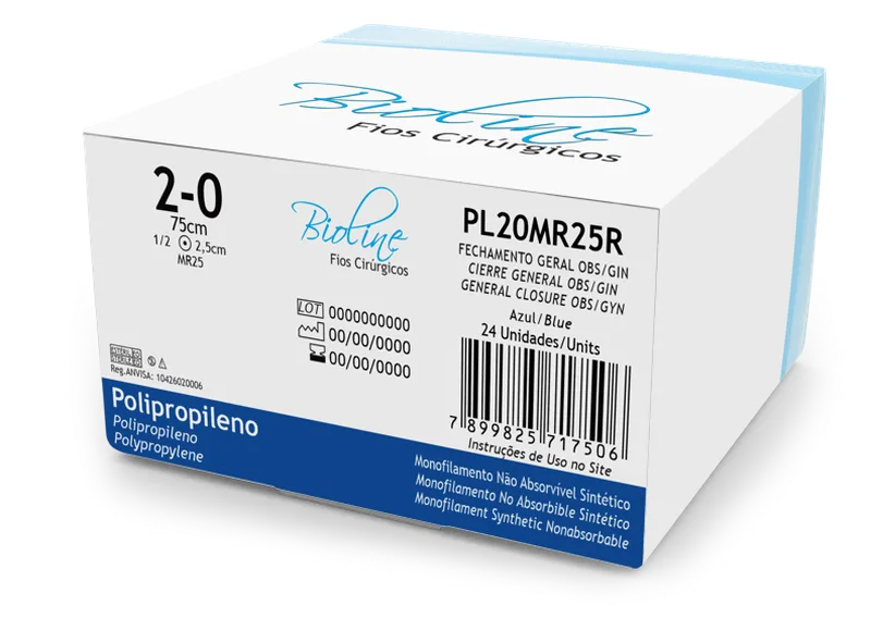 POLIPRO 2-0 AG1/2 CIL2,5-75CM