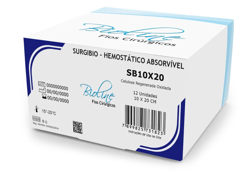 SURGIBIO HEMOSTÁTICO 10X20 CM
