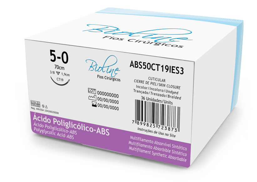 ABS PGA 5-0 AG3/8 COR1,9-70CM