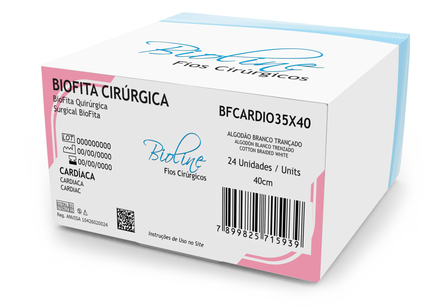 FITA CARDIÁCA 3,5MM X 40CM