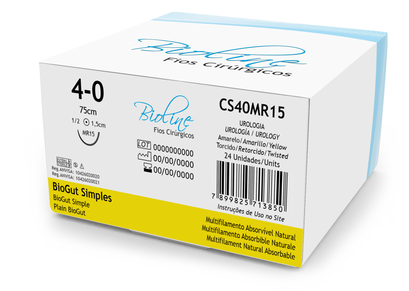 BIOGUT S 4-0 1/2 R 1,5-75CM