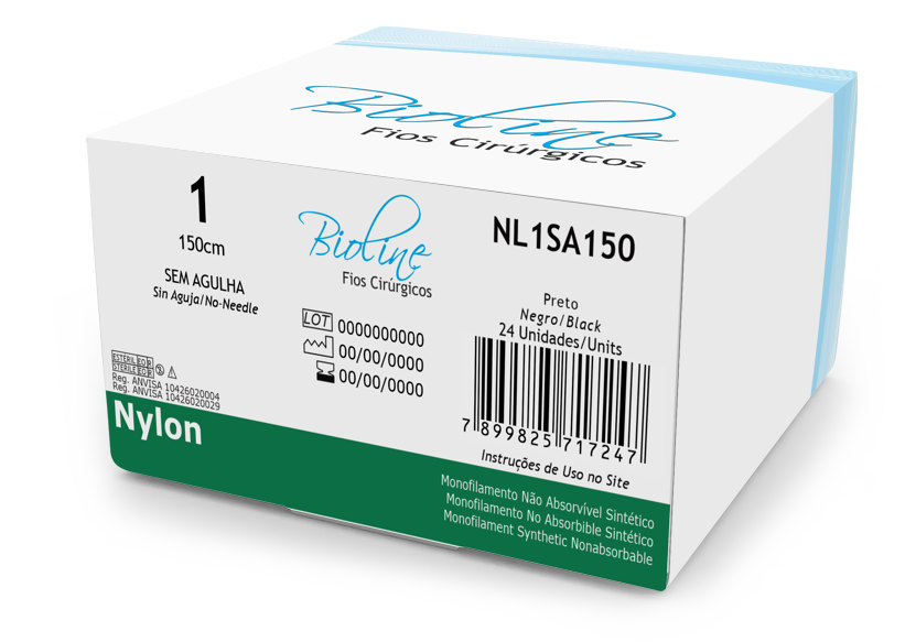NYLON 1 S/AG 1,5M