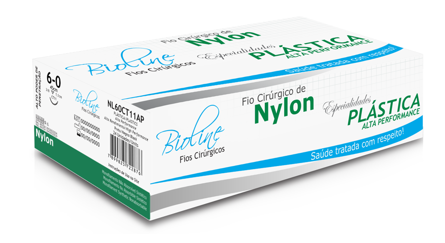 NYLON 6-0 AG3/8 COR1,1-45CM