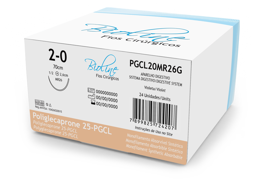 PGCL-25 2-0 AG1/2 CIL2,6-70CM