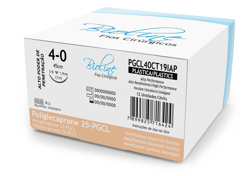 PGCL-25 4-0 AG3/8 COR1,9-45CM