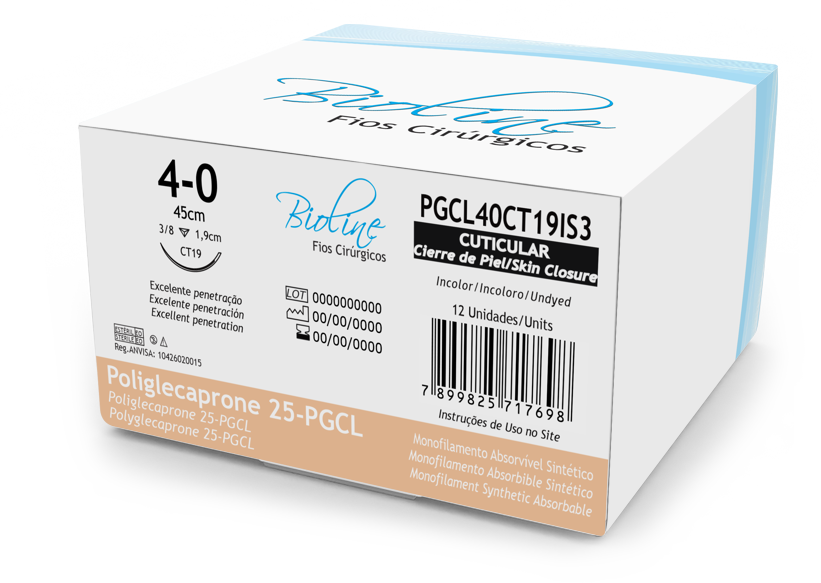 PGCL-25 4-0 AG3/8 COR1,9-45CM