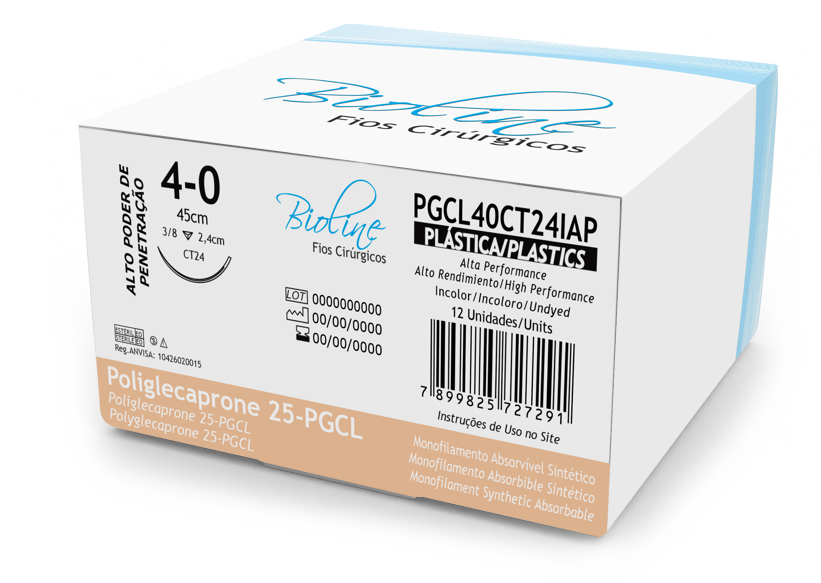 PGCL-25 4-0 AG3/8 COR2,4-45CM