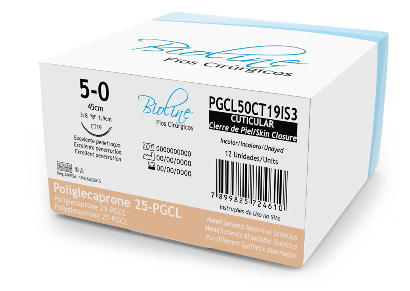 PGCL-25 5-0 AG3/8 COR1,9-45CM