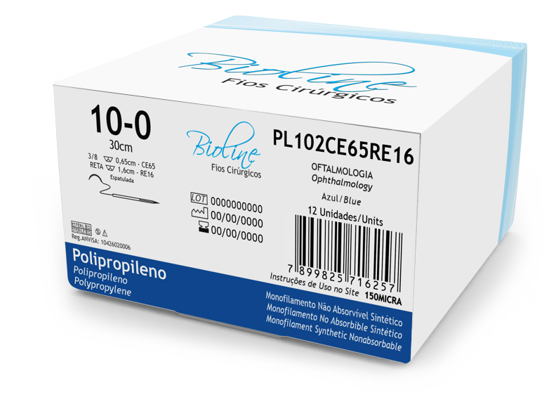 POLIPRO10-0AG3/8ESP0,65-1,6X30CM