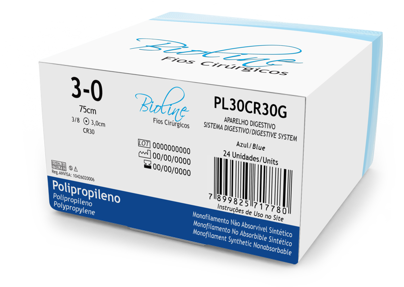 POLIPRO 3-0 AG3/8 CIL3,0-75CM