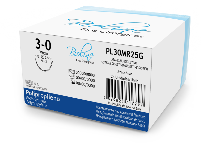 POLIPRO 3-0 AG1/2 CIL2,5-75CM
