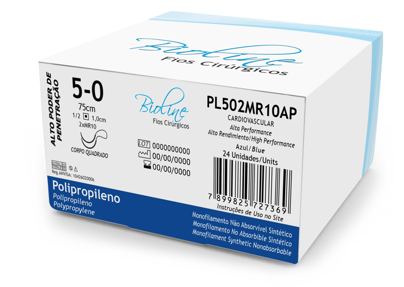POLIPRO 5-0 2AG1/2 CIL1,0-75CM