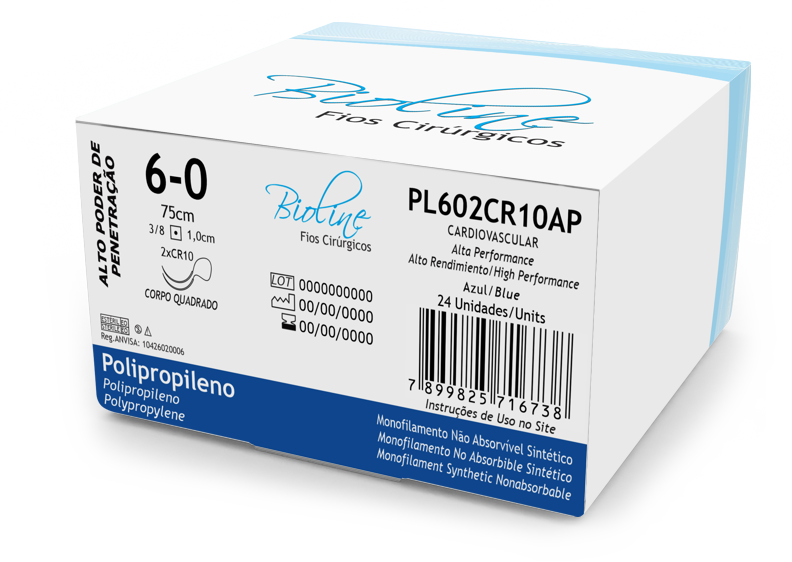 POLIPRO 6-0 2AG3/8 CIL1,0-75CM