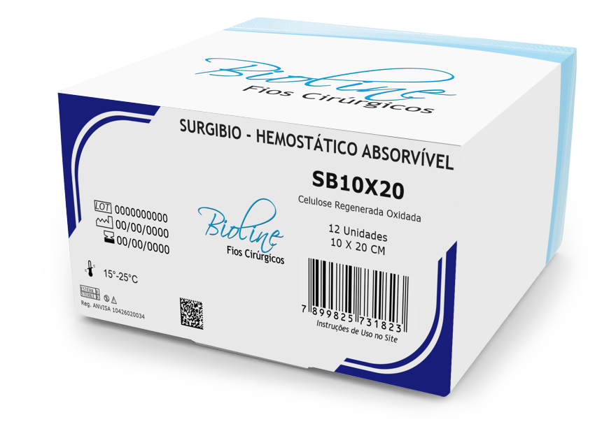 SURGIBIO HEMOSTÁTICO 10X20 CM