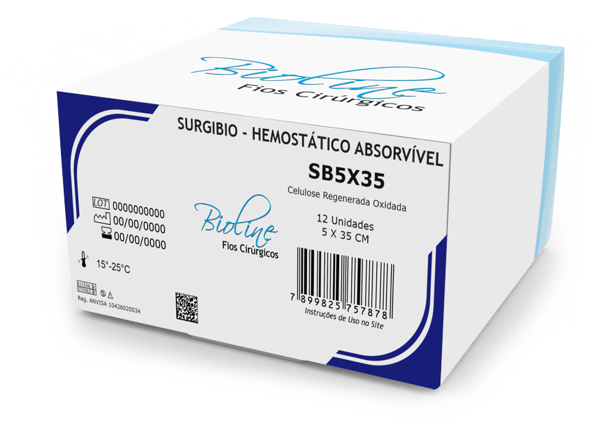 SURGIBIO HEMOSTÁTICO 5X35 CM