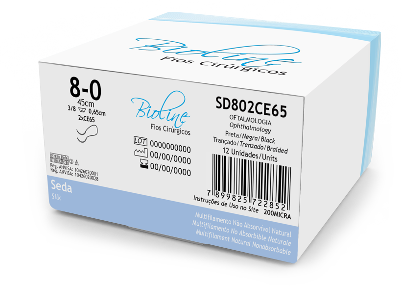 SEDA 8-0 2 AG3/8 ESP0,65-45CM
